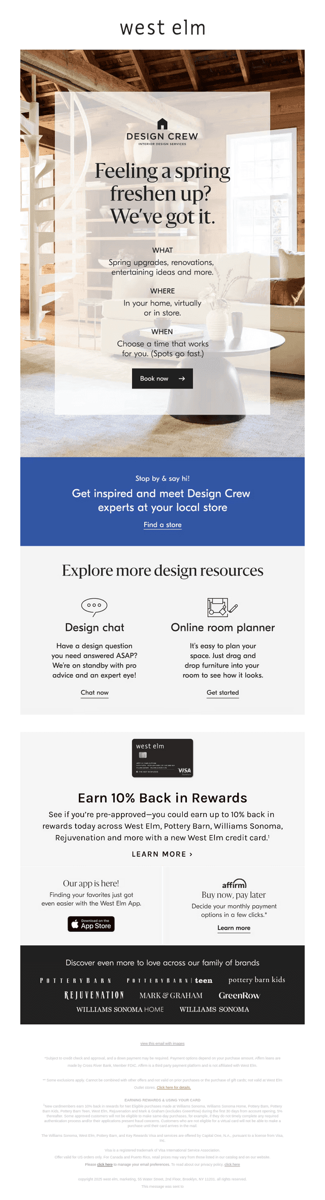 Spring refreshes call for the Design Crew