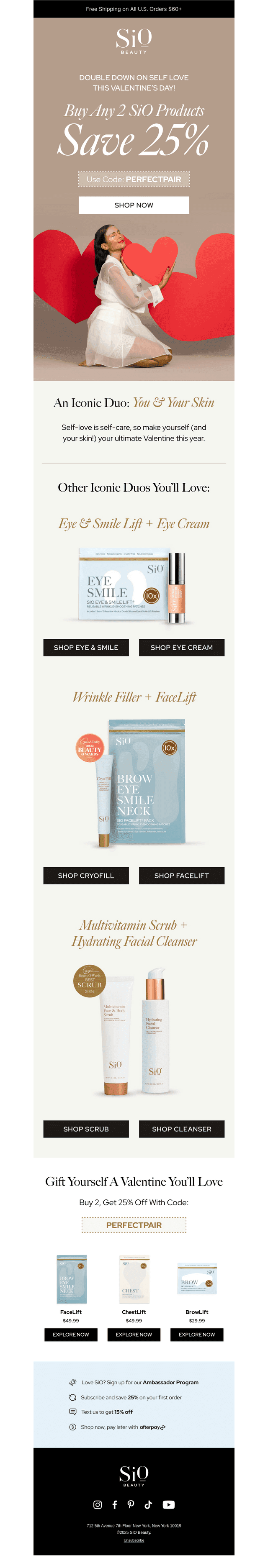25% off for a self-love, self-gift