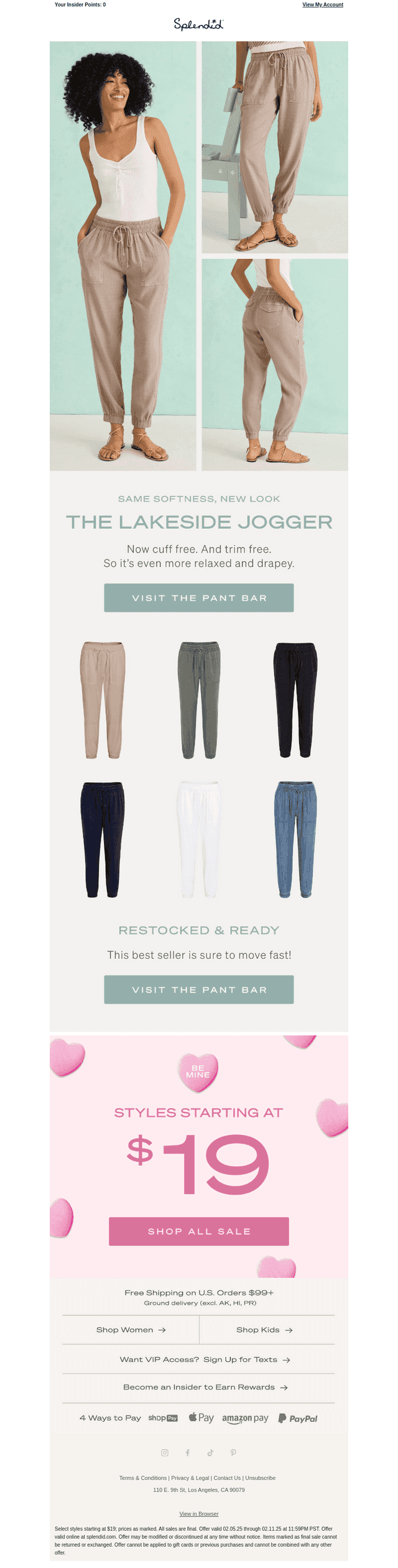 NEW LOOK: The Updated Lakeside Jogger