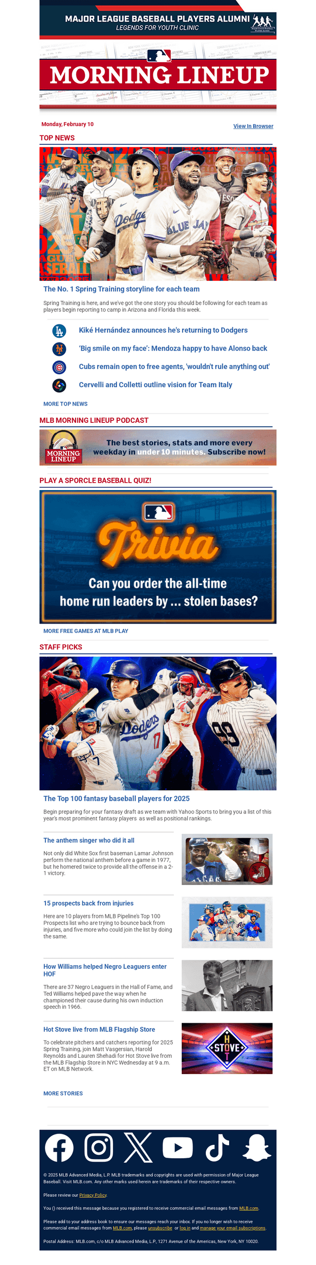 Top 100 fantasy baseball players, ranked