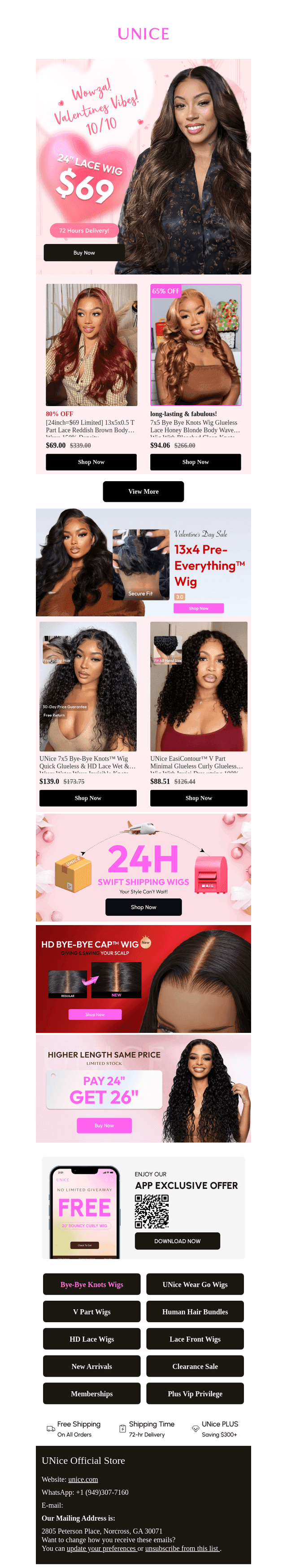 ⚡ Final Restock! $69(24inch) Lace Wig