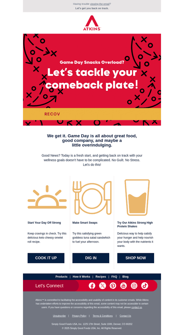 Game Day Snacks Overload? Let's Tackle Your Comeback Plate!