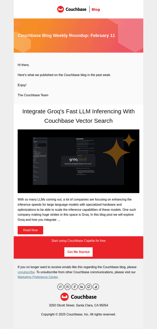 Couchbase Blog Weekly Roundup: February 11