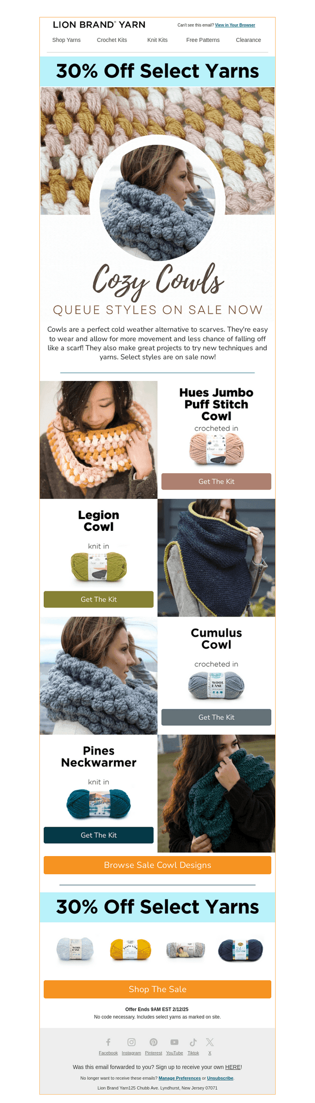 Get Cozy With A Cowl ❄️