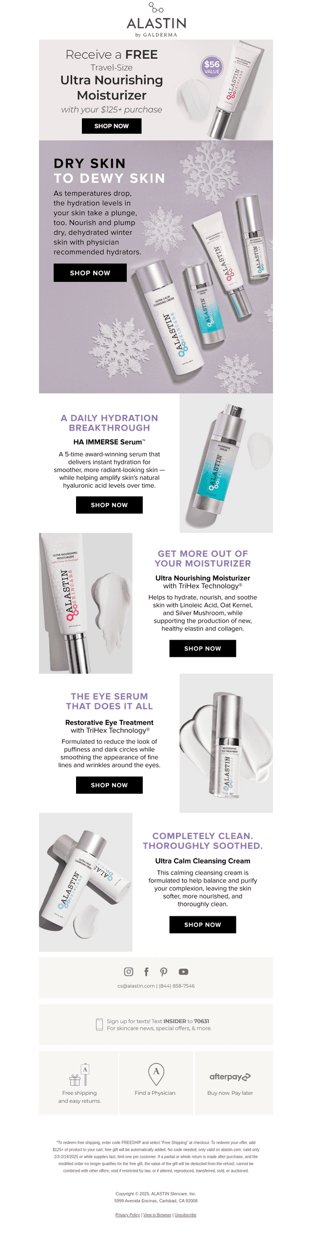 ALASTIN Skincare email from Tue, Feb 11, 2025