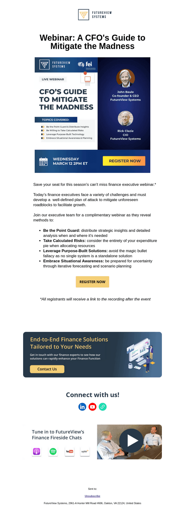 [Webinar] Finance Executive's Guide to Mitigate the Madness