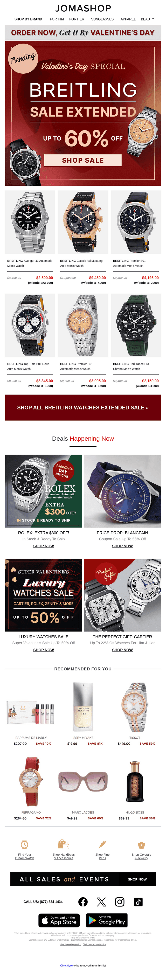 BREITLING: SALE ENDS SOON!