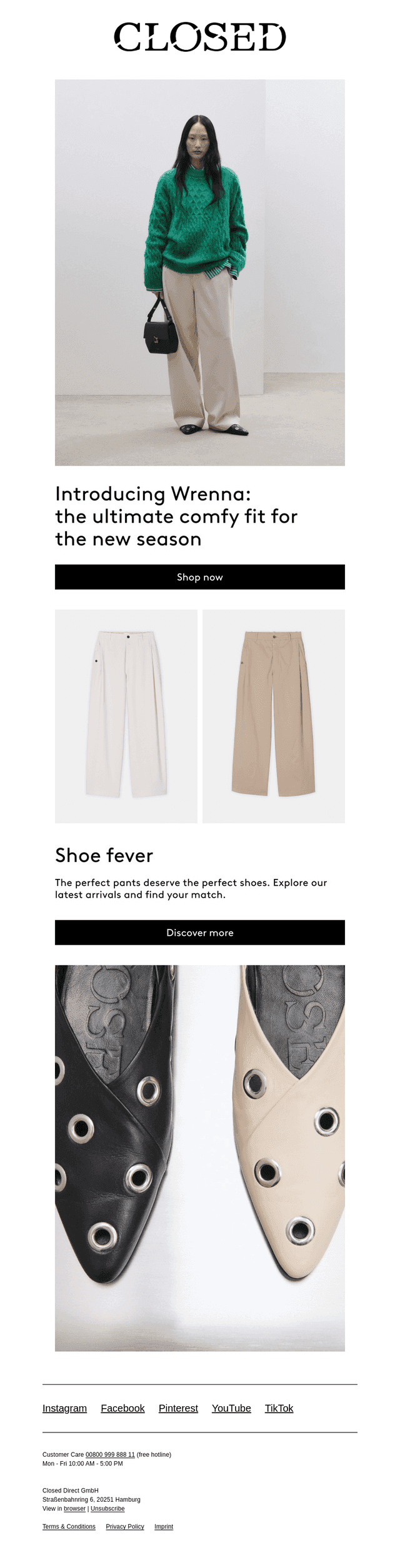 Introducing Wrenna: the ultimate comfy fit
