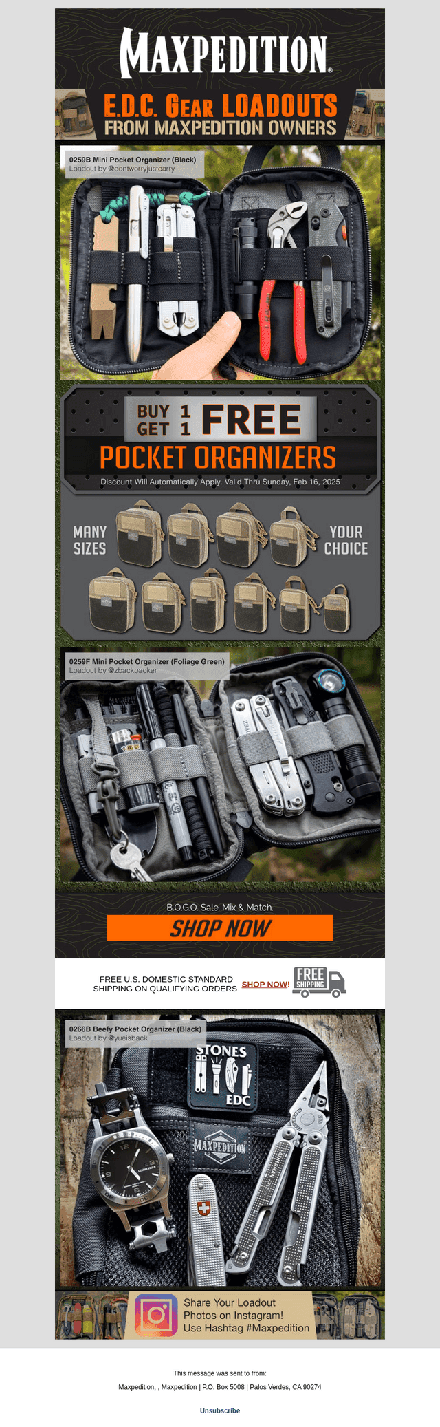 Your Multi-Tools in Our Pocket Organizers