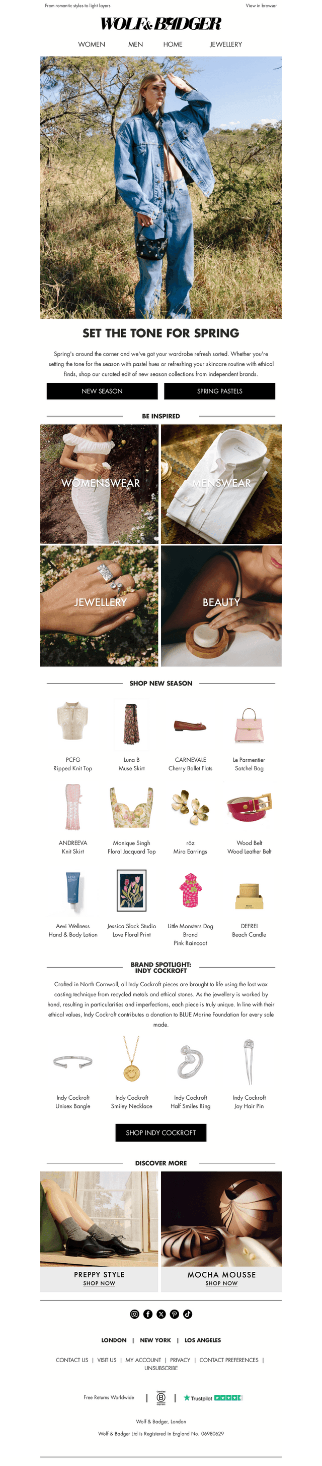 New Season Trends: Spring Tones