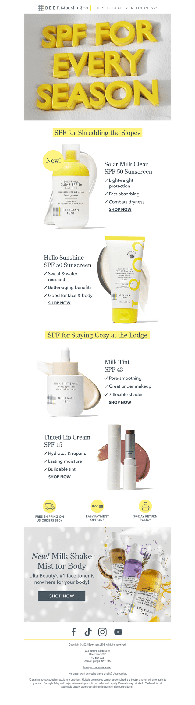 Meet the Winter Warriers: SPF Edition ❄️☀️