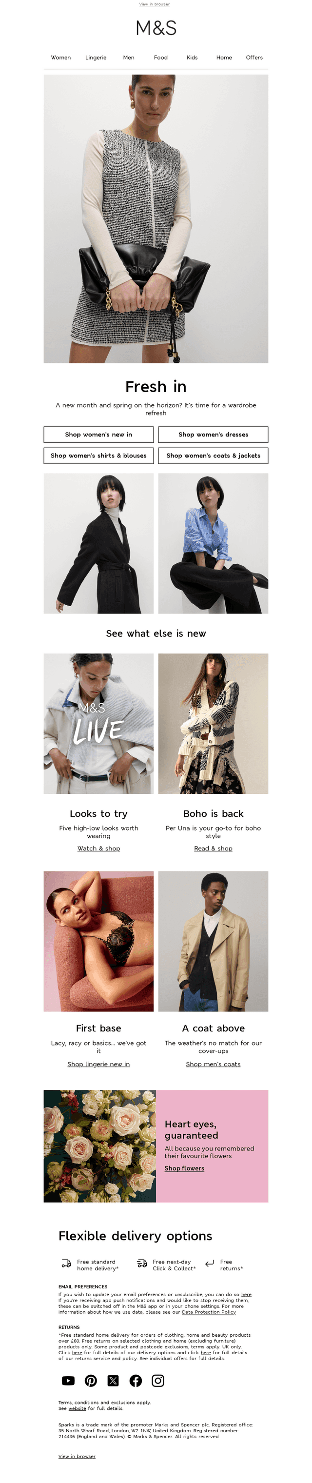 New arrivals for you