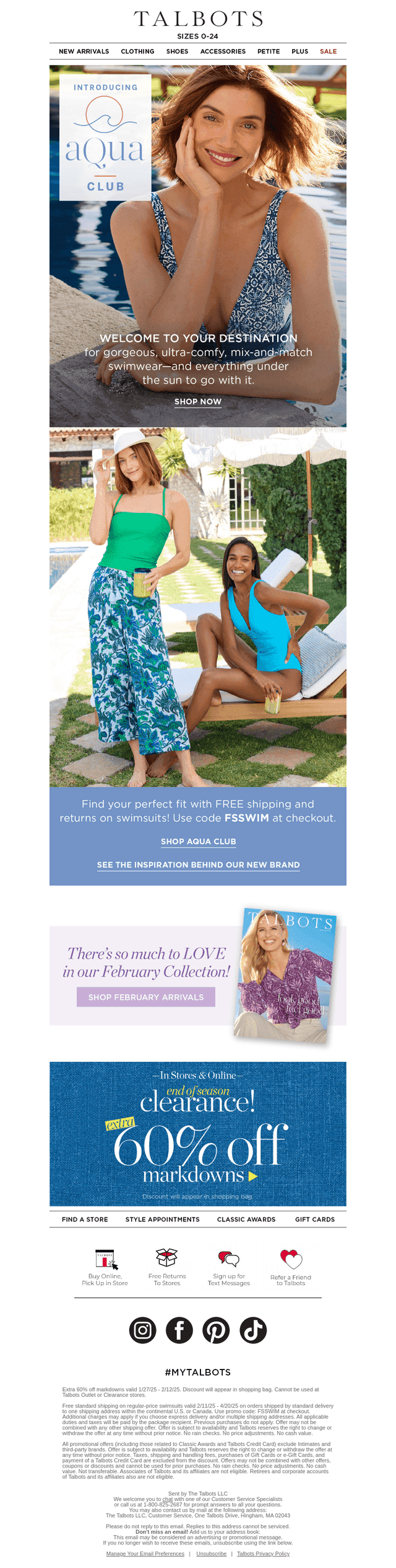 Introducing AQUA CLUB Swim Collection!