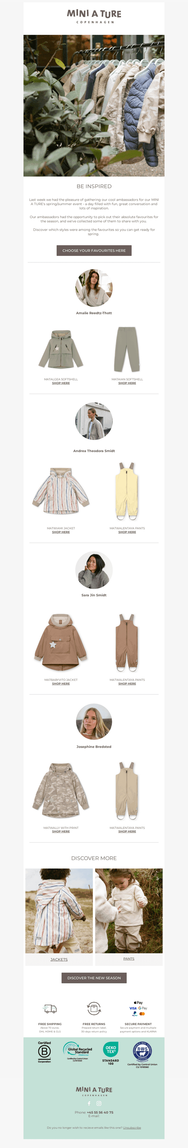 ⭐Our MINI Ambassadors' favourites
