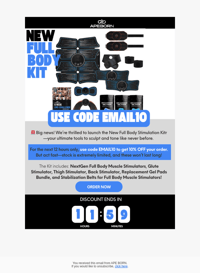 Transform Your Body with Our New Kit!