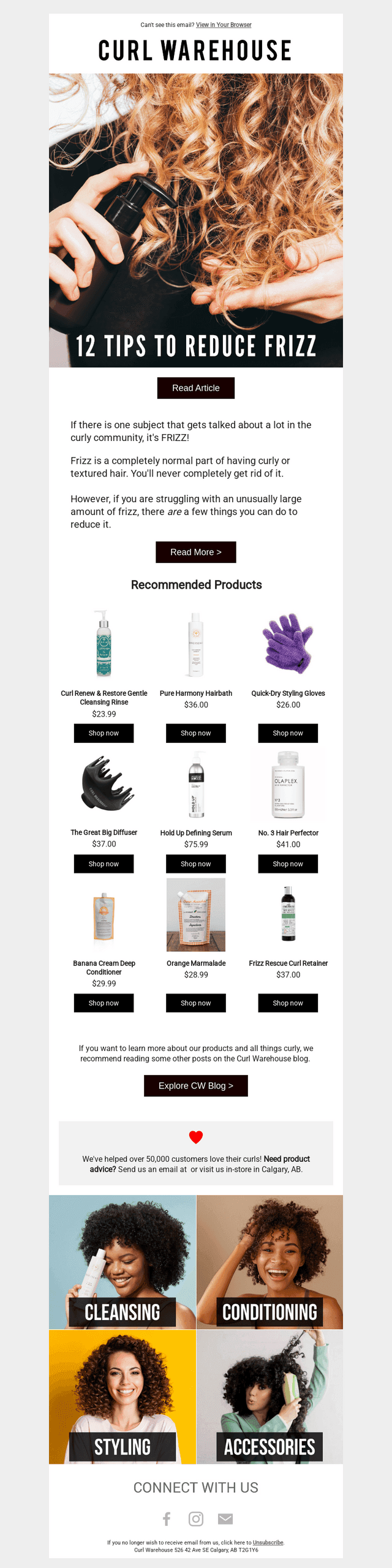 12 Tips to Reduce Frizz