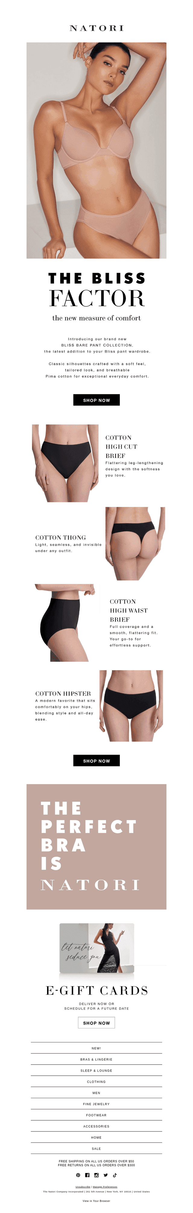 Introducing the Bliss Bare Pant Collection