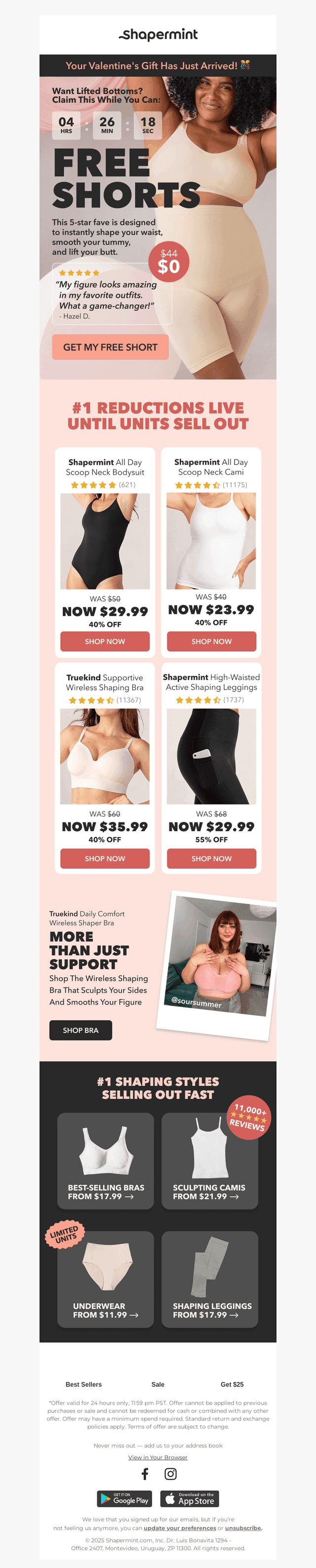 Your Valentine's Gift 🎁 Shaping Shorts