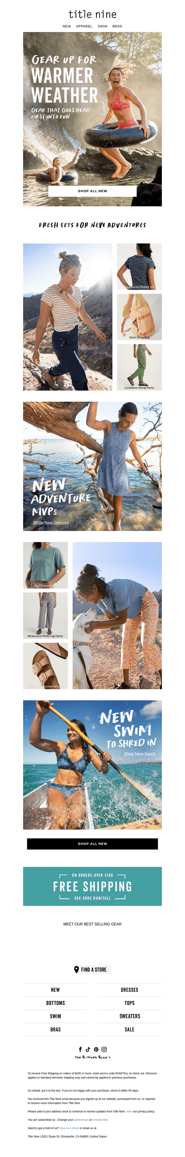 PSST! We've got new gear