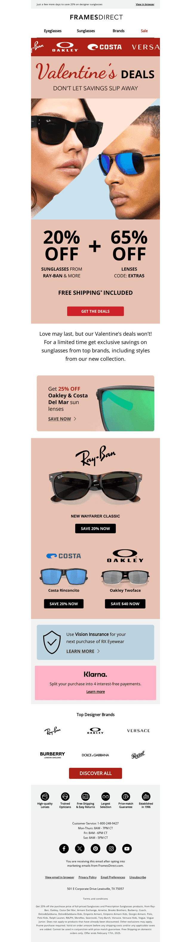 Hurry! Our Valentine’s deals won’t last