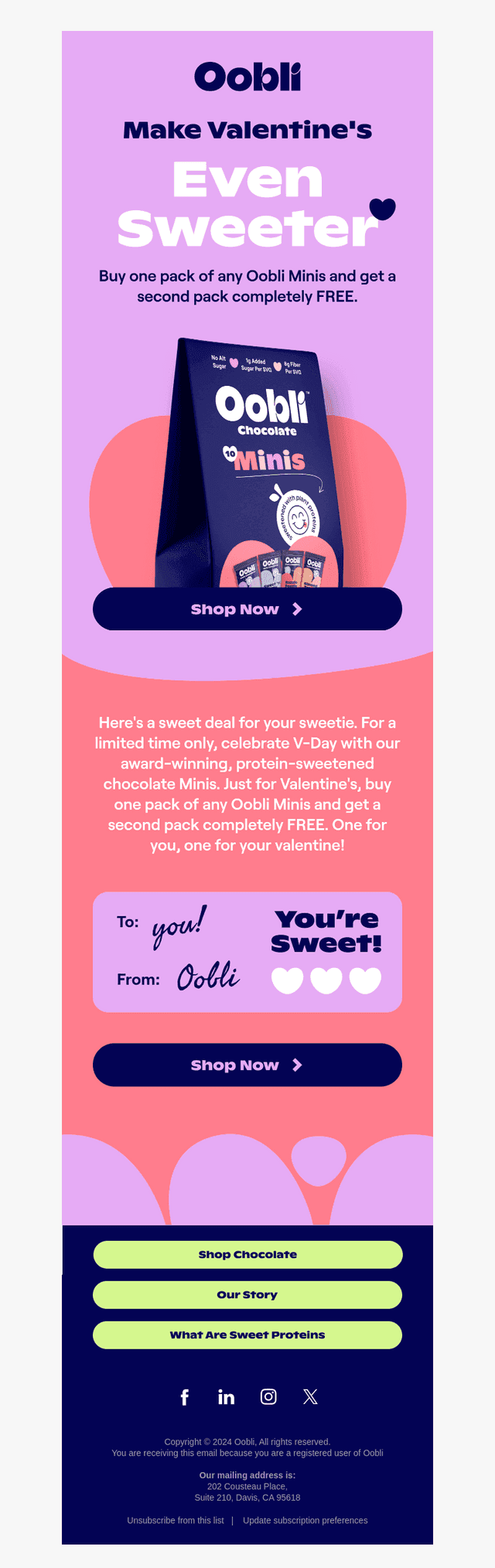 Oobli email from Wed, Feb 12, 2025