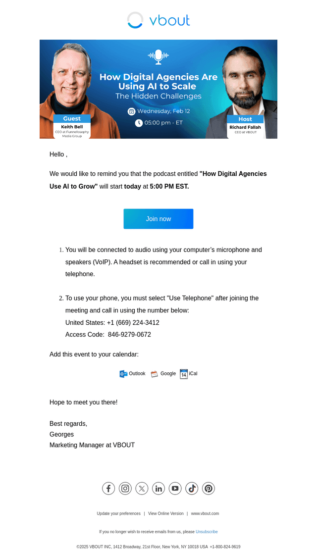 🕔 Join Us Today! How Digital Agencies Use AI to Scale