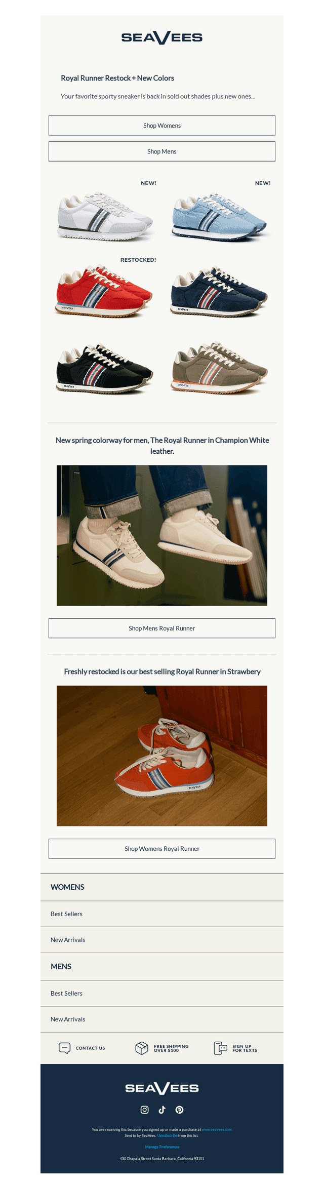 Royal Runner Restock + New Colors