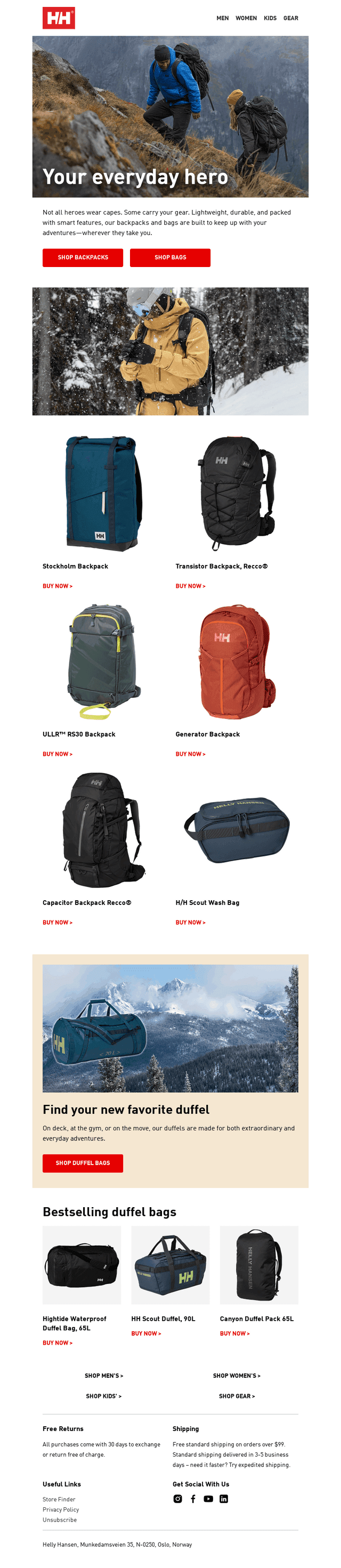 We've got your backpack