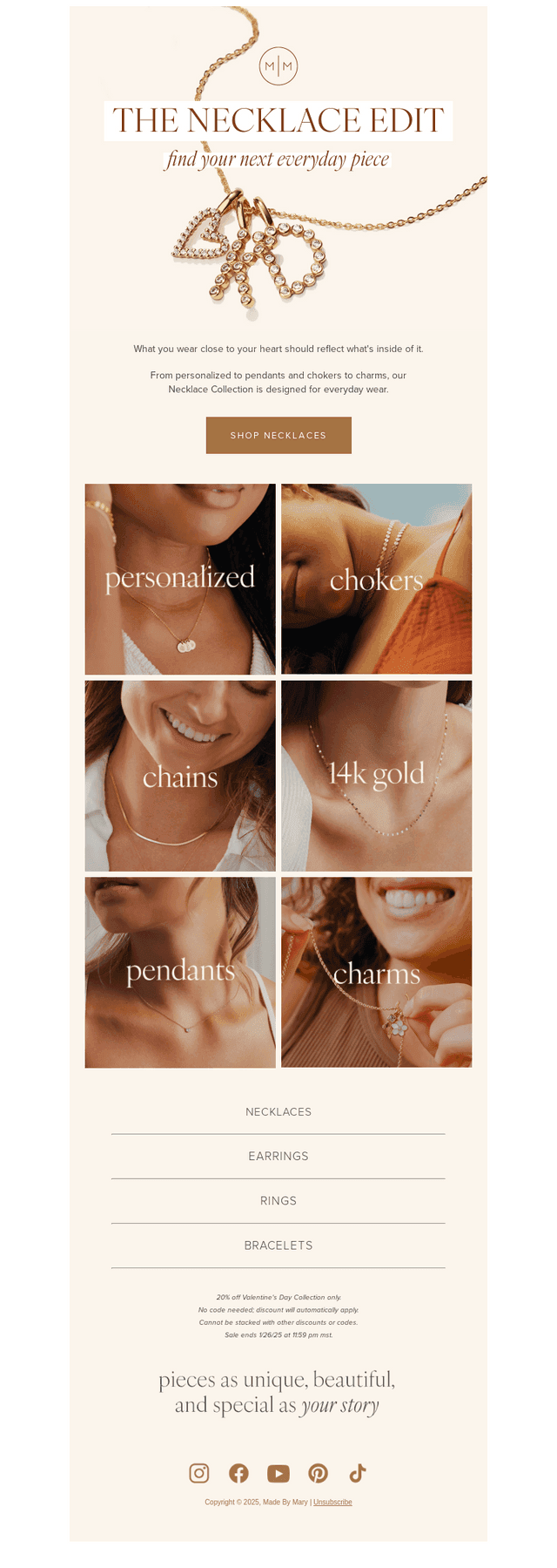 Your next necklace is inside 🤭