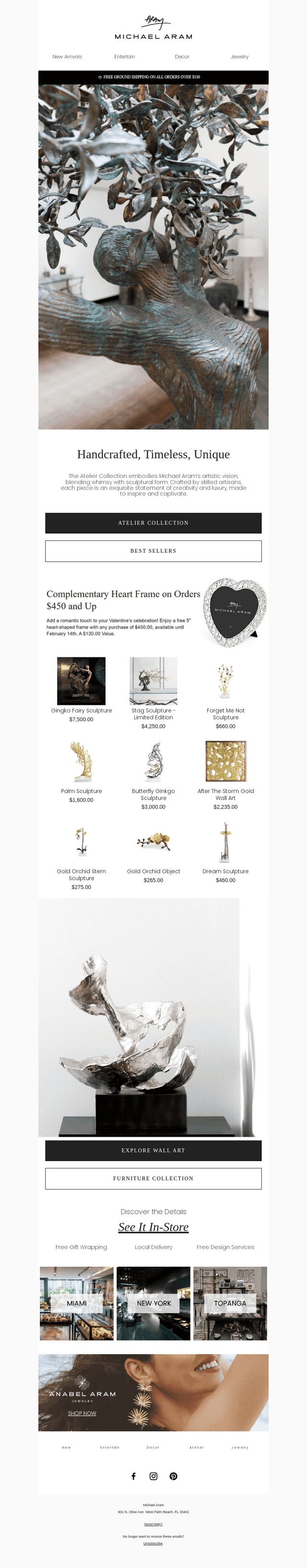 Sculptural Masterpieces, Unparalleled Luxury