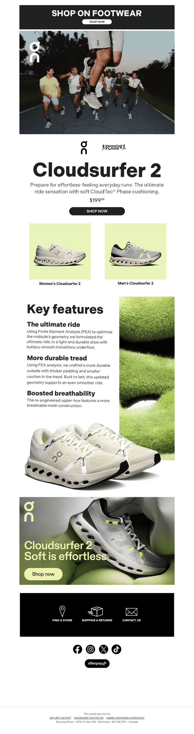 Soft Is Effortless! Shop The New ON Cloudsurfer 2