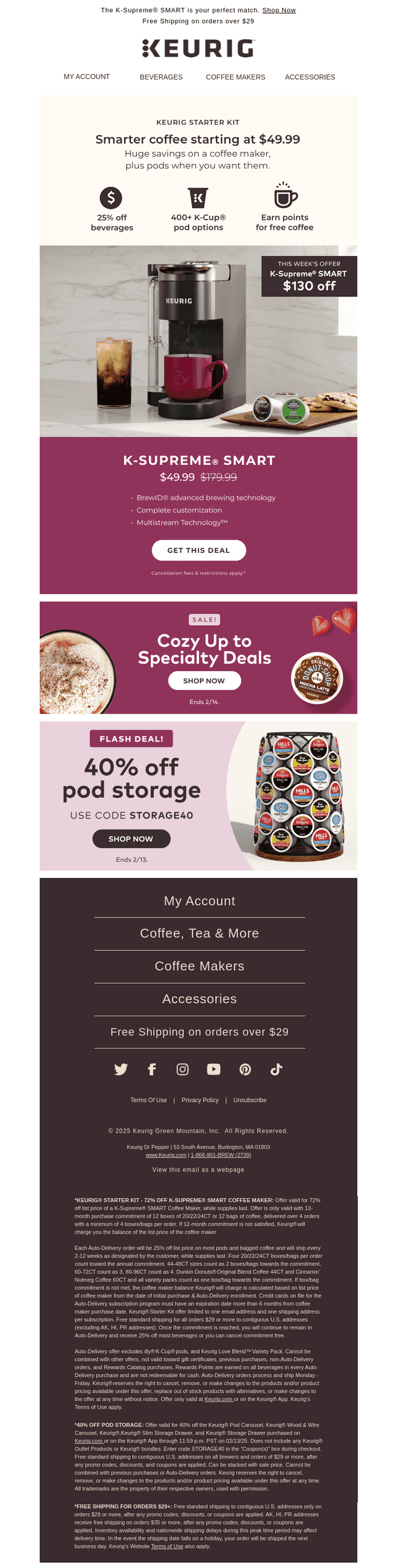 Save $130 on our SMARTEST coffee maker 🤩