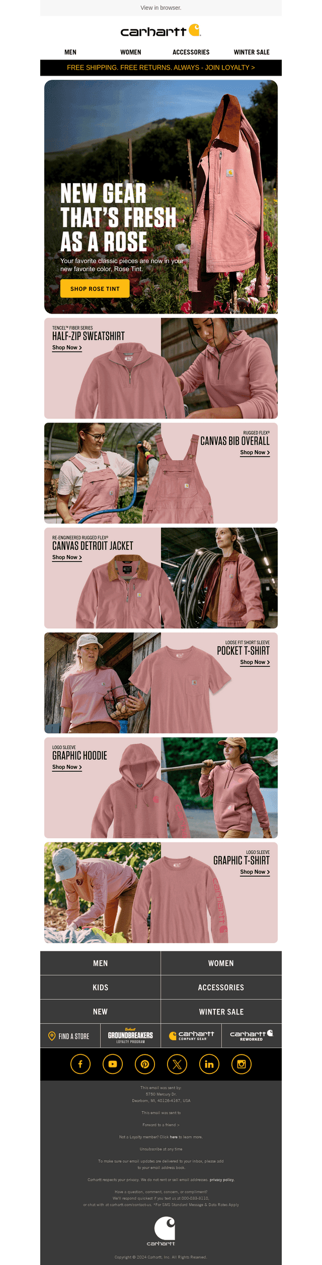 New color: Rose Tint