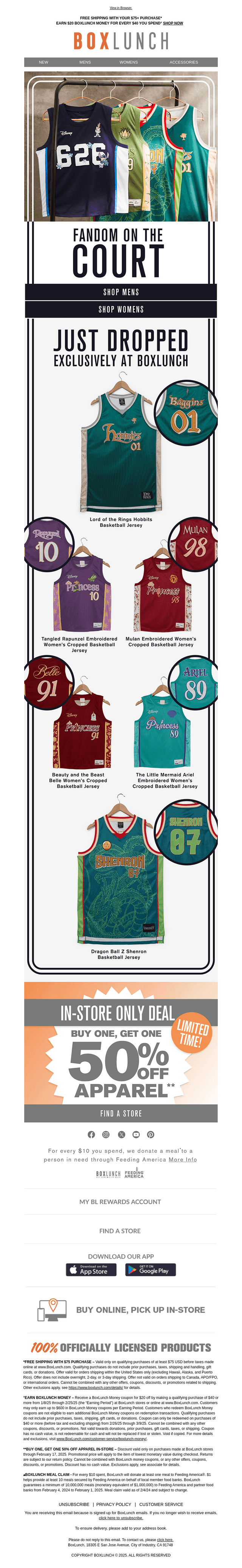 New exclusives just dropped