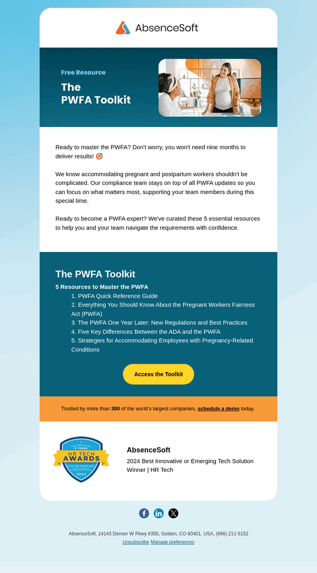 Your PWFA Toolkit Has Arrived (No 9-Month Wait!)
