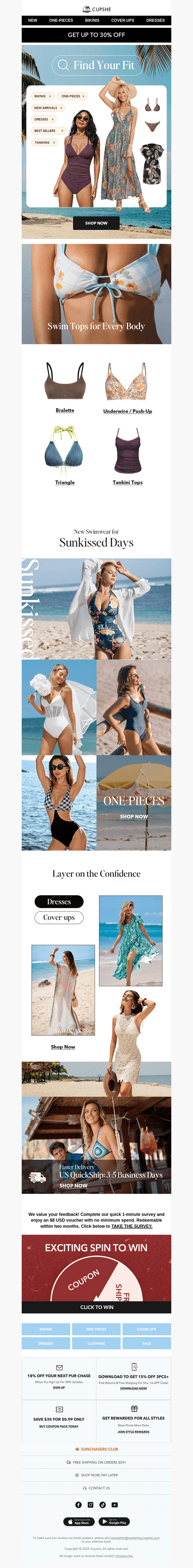 ATTENTION! Get 30% Off Vacation Looks!