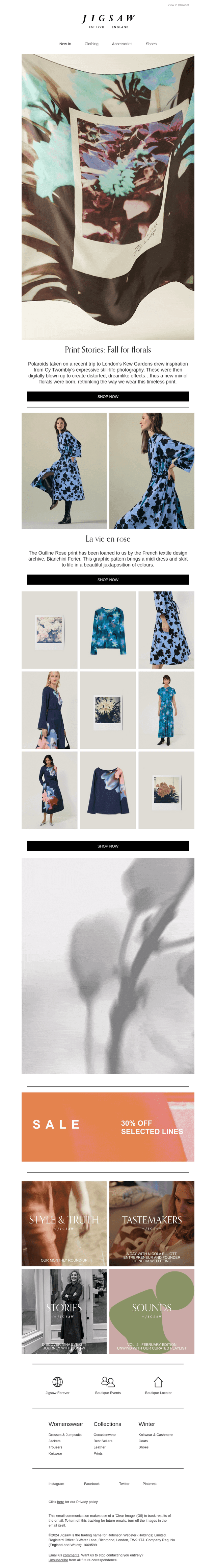 Print Stories | Fall for florals