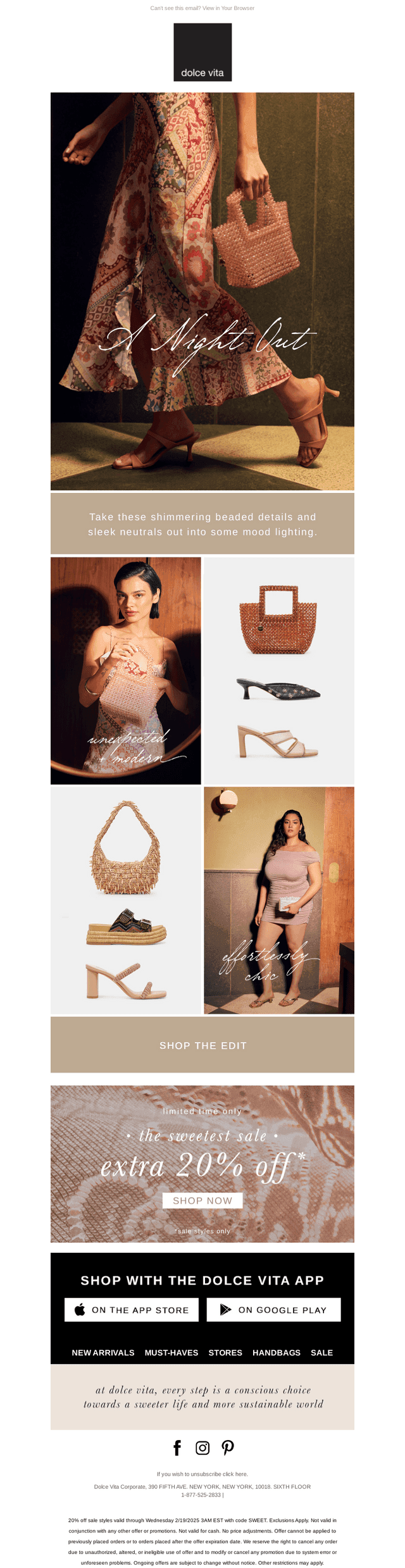 YOUR DATE NIGHT LOOK