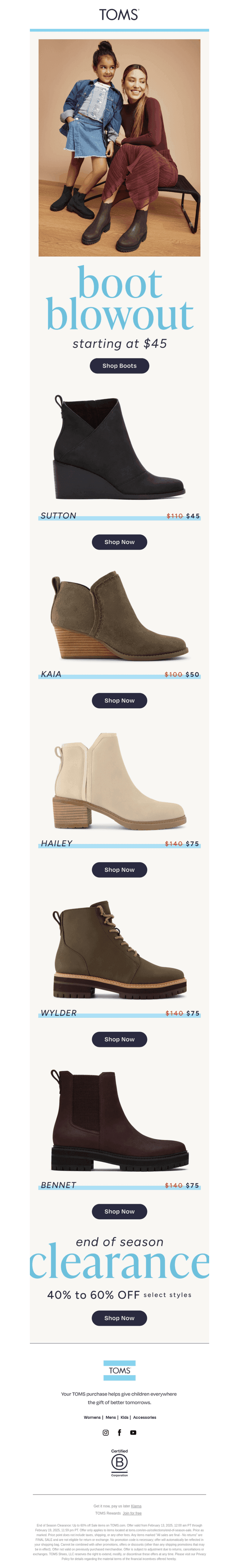 Take 40% to 60% off Chic Boots