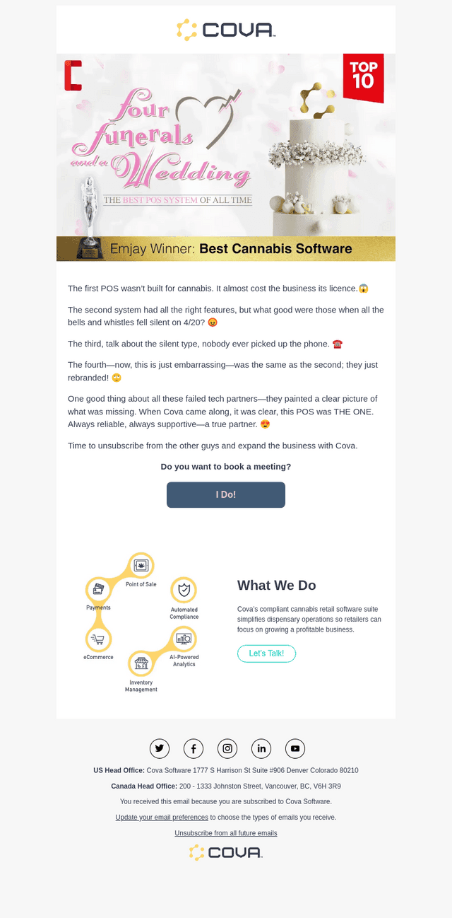 Cova email from Fri, Feb 14, 2025