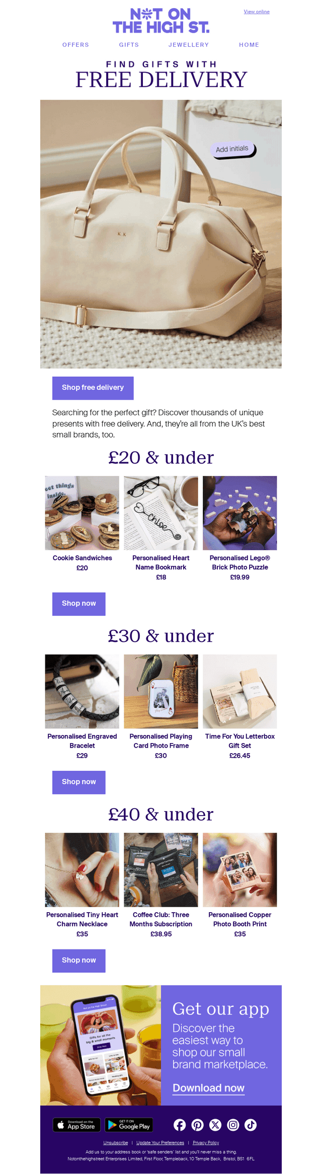 Free delivery inside… 🎁😍