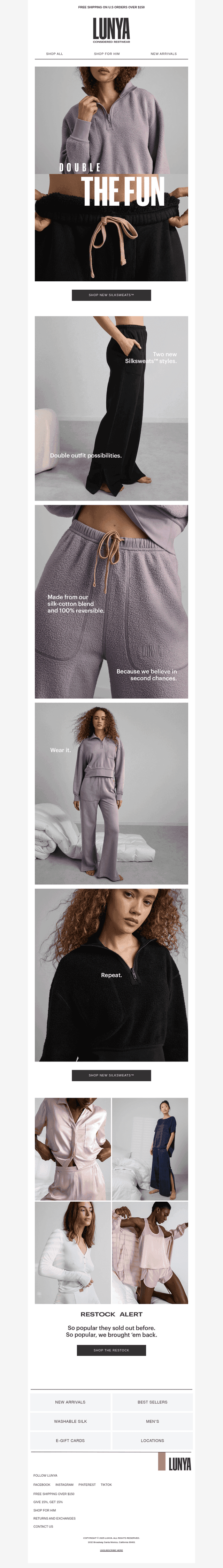 NEW Reversible Silksweats™