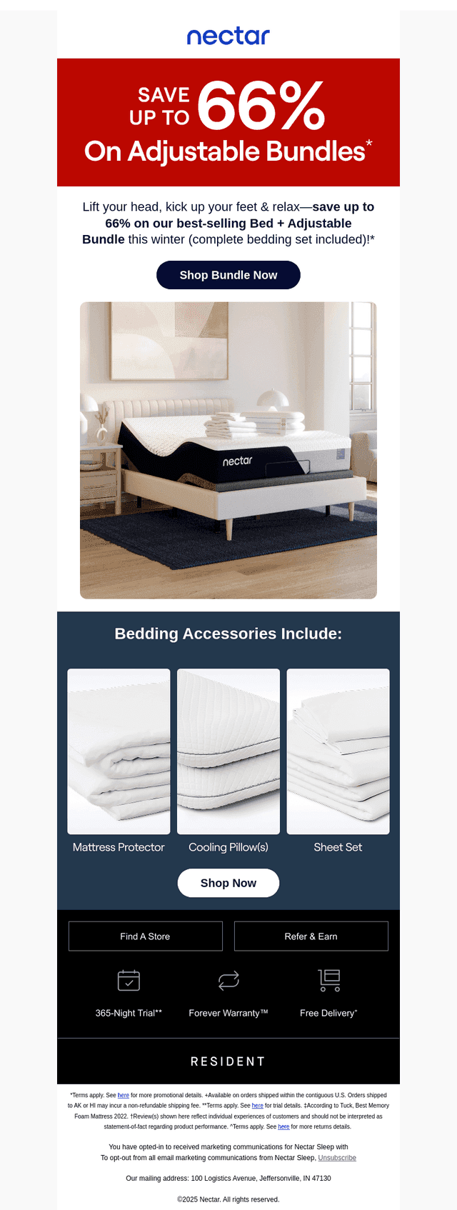 Winter relaxation, elevated! ⬆️ Save up to 66% on our Adjustable Bundle.