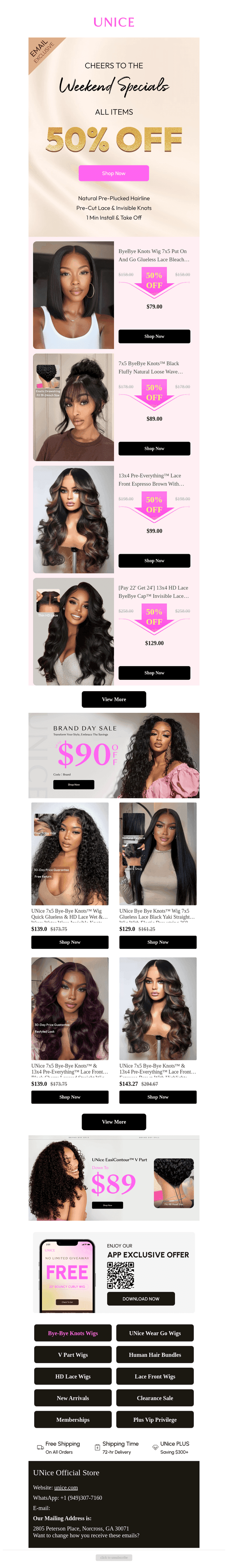 Weekend Only! Grab That Wig You've Been Eyeing