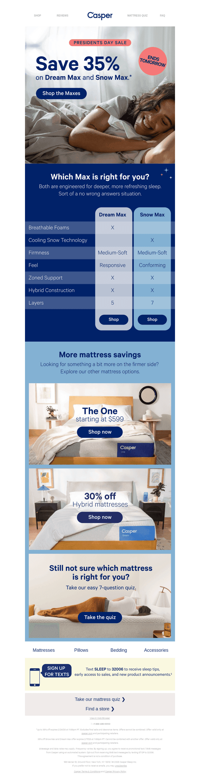 Max savings on the Maxes ends tomorrow!