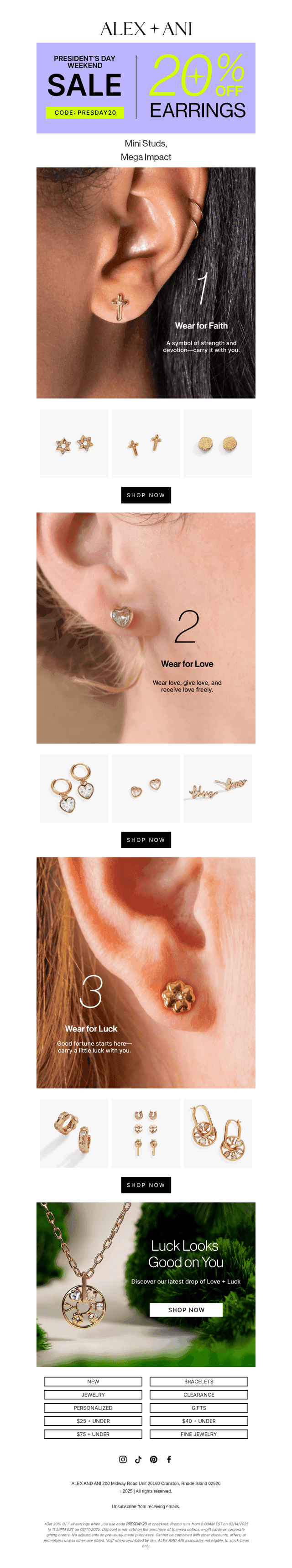 NEW! Mini Studs For Every Vibe ✨