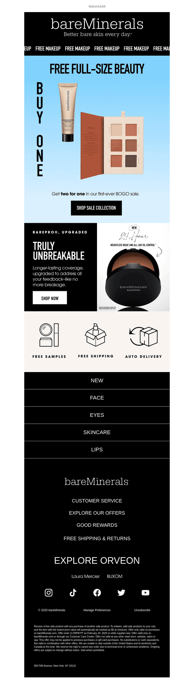 It’s on: Our first-ever BOGO 🛍️