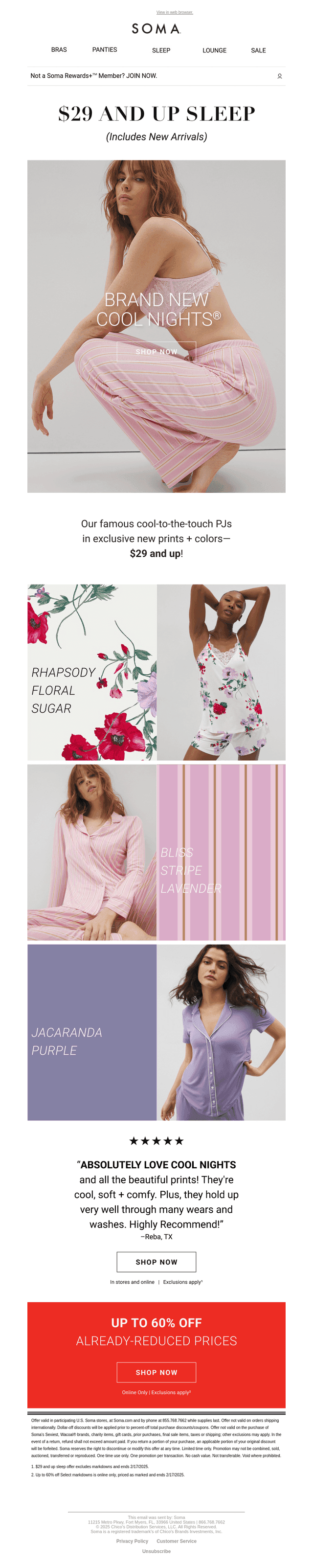 $29+ COOL NIGHTS PJS --->