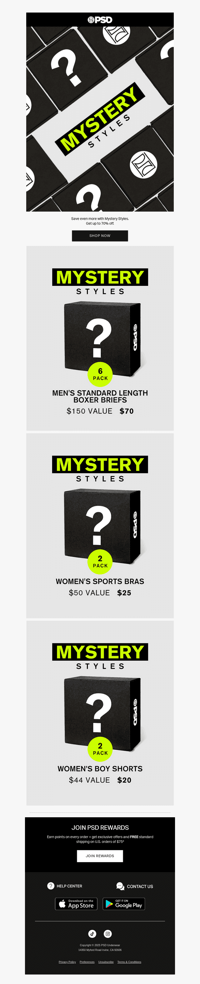 Mystery Styles Have Arrived! 🕵️