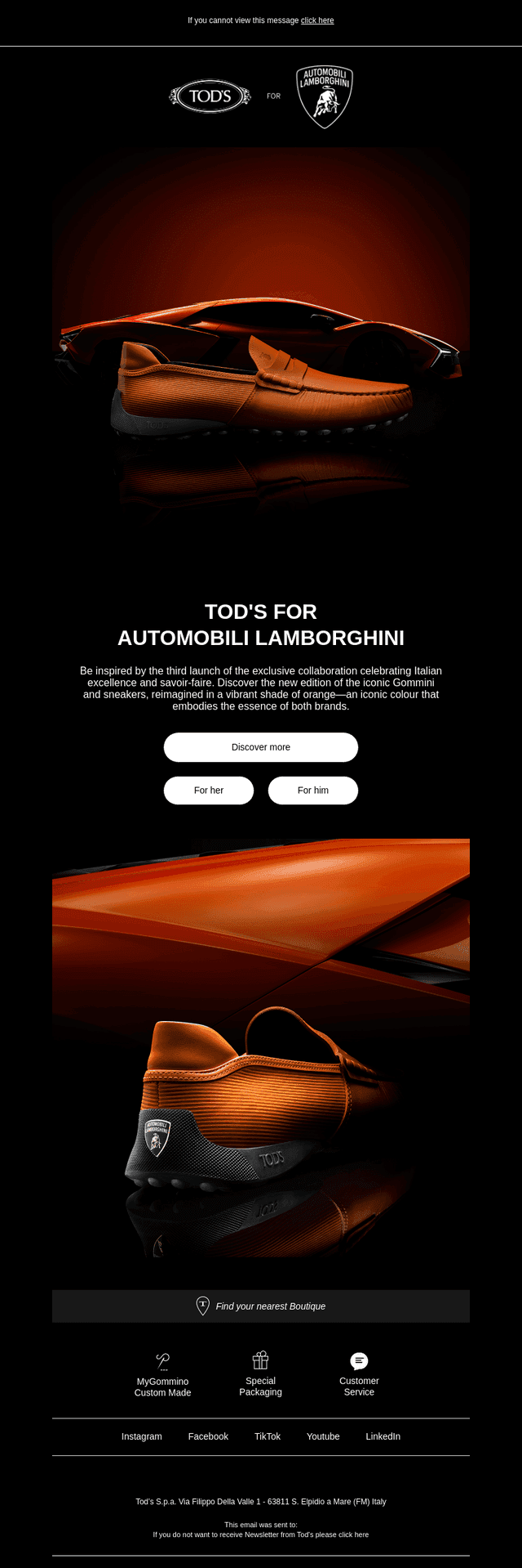 Tod's for Automobili Lamborghini: third drop